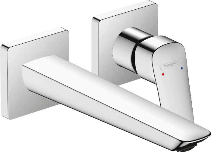 

Смеситель для раковины (внешняя часть)Hansgrohe Logis Fine 71256000 хром настенный, Серебристый, Logis