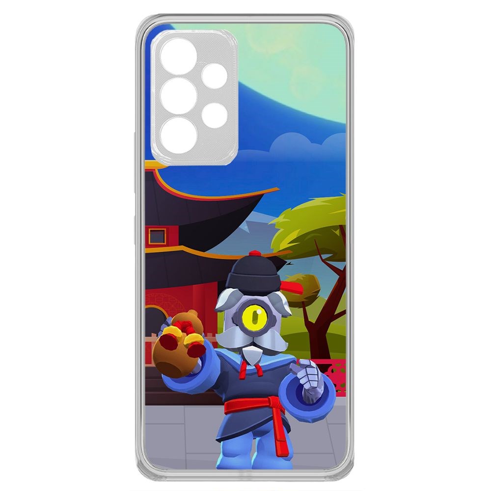 

Чехол-накладка Brawl Stars-Великий Мастер Барли для Samsung Galaxy A33 5G (A336), Прозрачный
