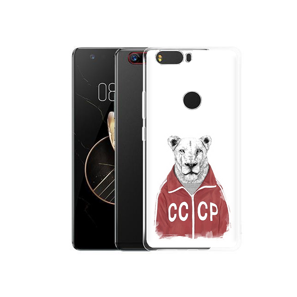 Чехол MyPads Tocco для ZTE Nubia Z17 львица ссср (PT75244.452.450)
