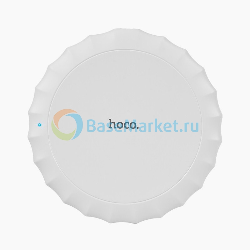 фото Беспроводное зарядное устройство hoco cw13 (белое) basemarket