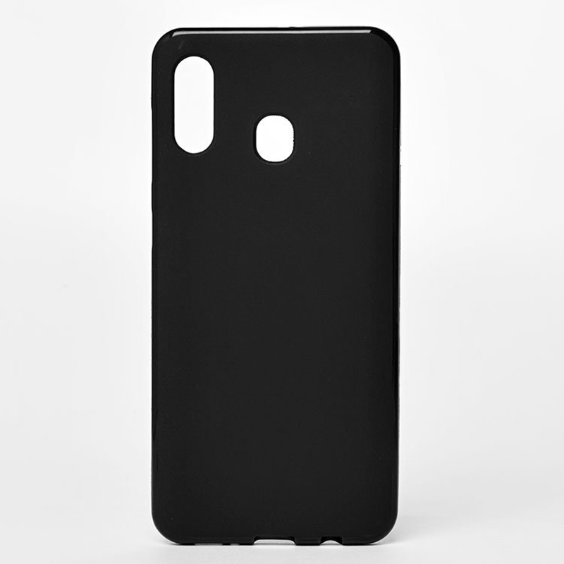 

Чехол силиконовый матовый BaseMarket для Samsung A205F Galaxy A20 (черный)