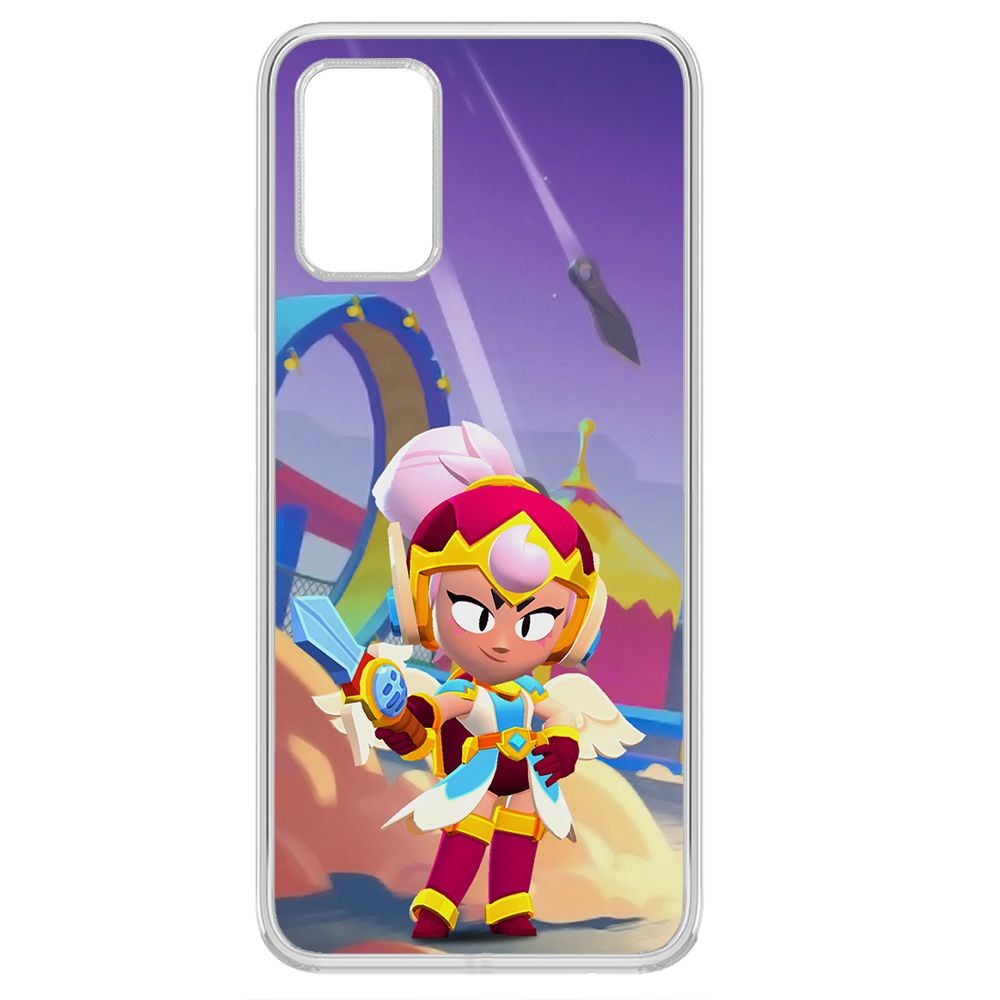 

Чехол-накладка Brawl Stars-Валькирия Джанет для Samsung Galaxy A03s (A037), Прозрачный