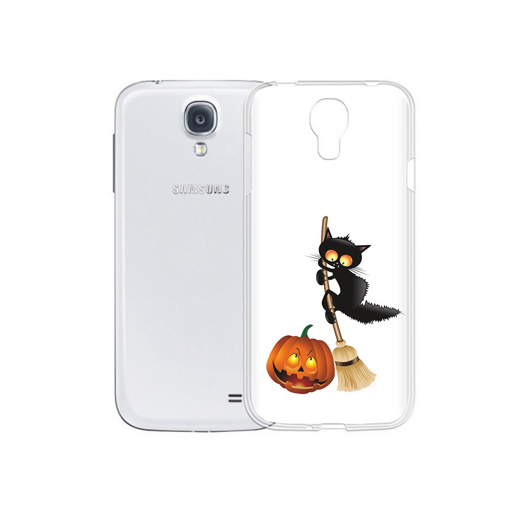 

Чехол MyPads Tocco для Samsung Galaxy S4 хэлуинский котик (PT41285.571.667), Прозрачный, Tocco