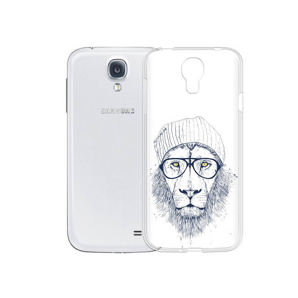 

Чехол MyPads Tocco для Samsung Galaxy S4 хиппи лев (PT41285.571.663), Прозрачный, Tocco