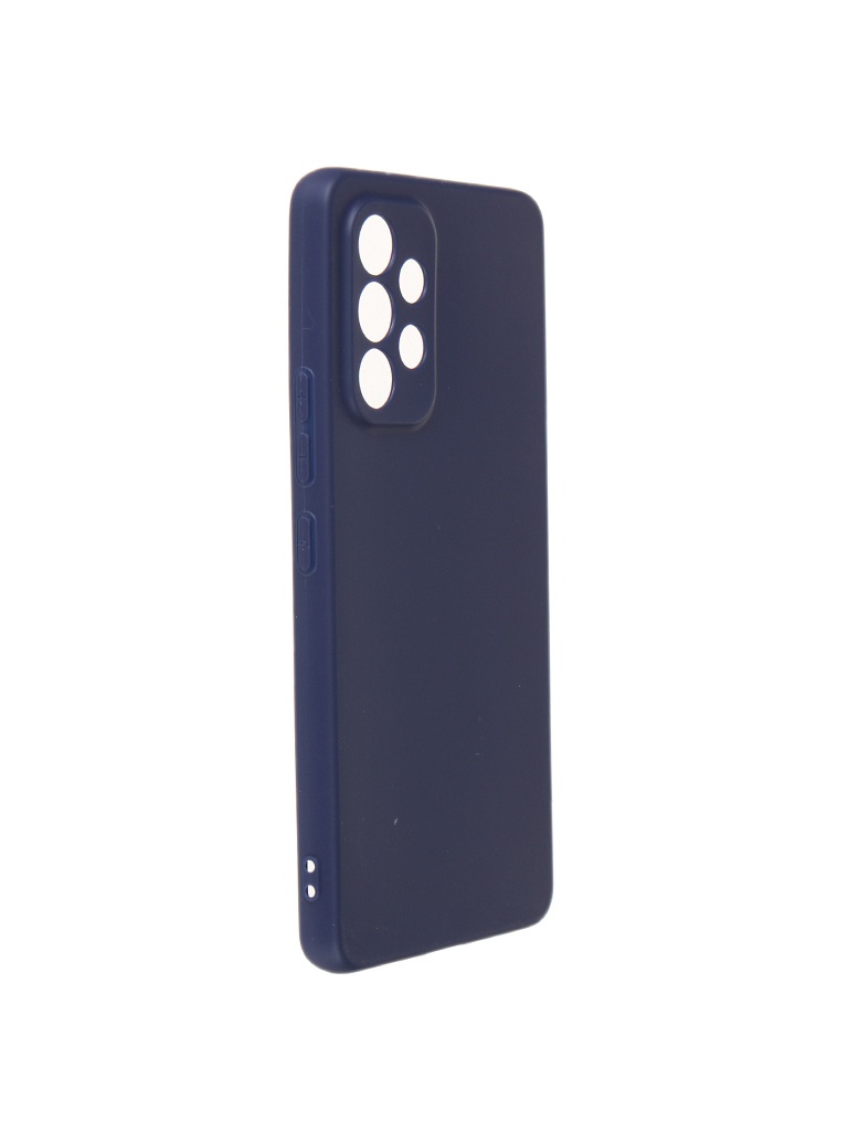 фото Чехол df для samsung galaxy a53 5g silicone blue scase-138 df-group