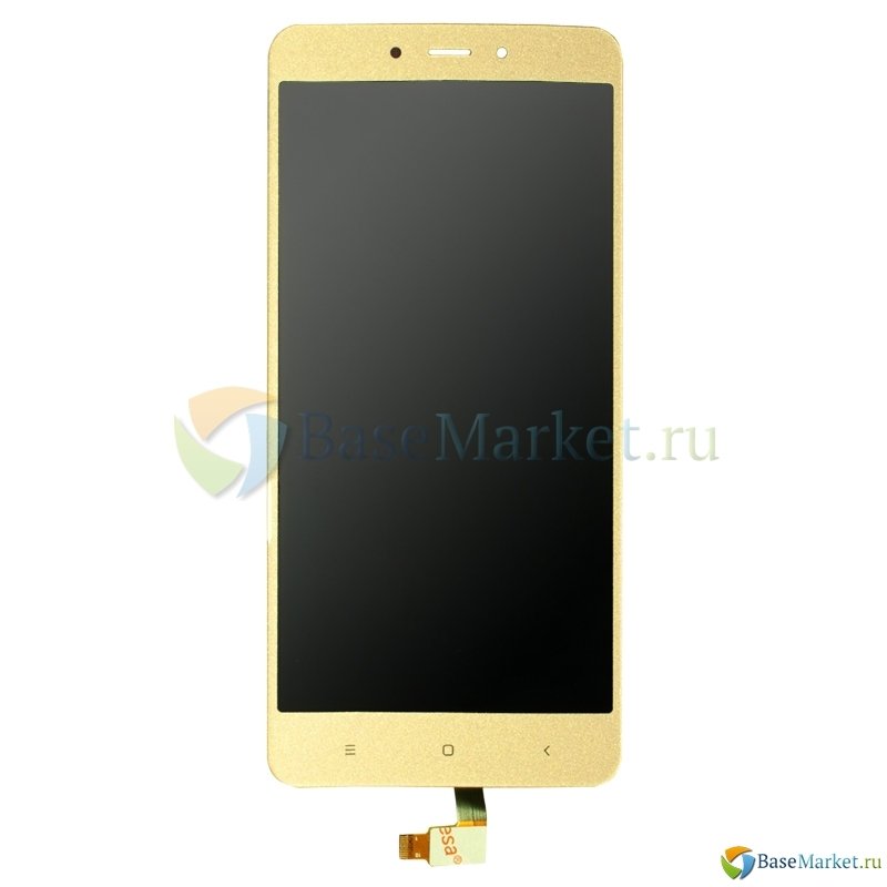 

Дисплей BaseMarket для Xiaomi Redmi Note 4 Pro в сборе с тачскрином (золотой)