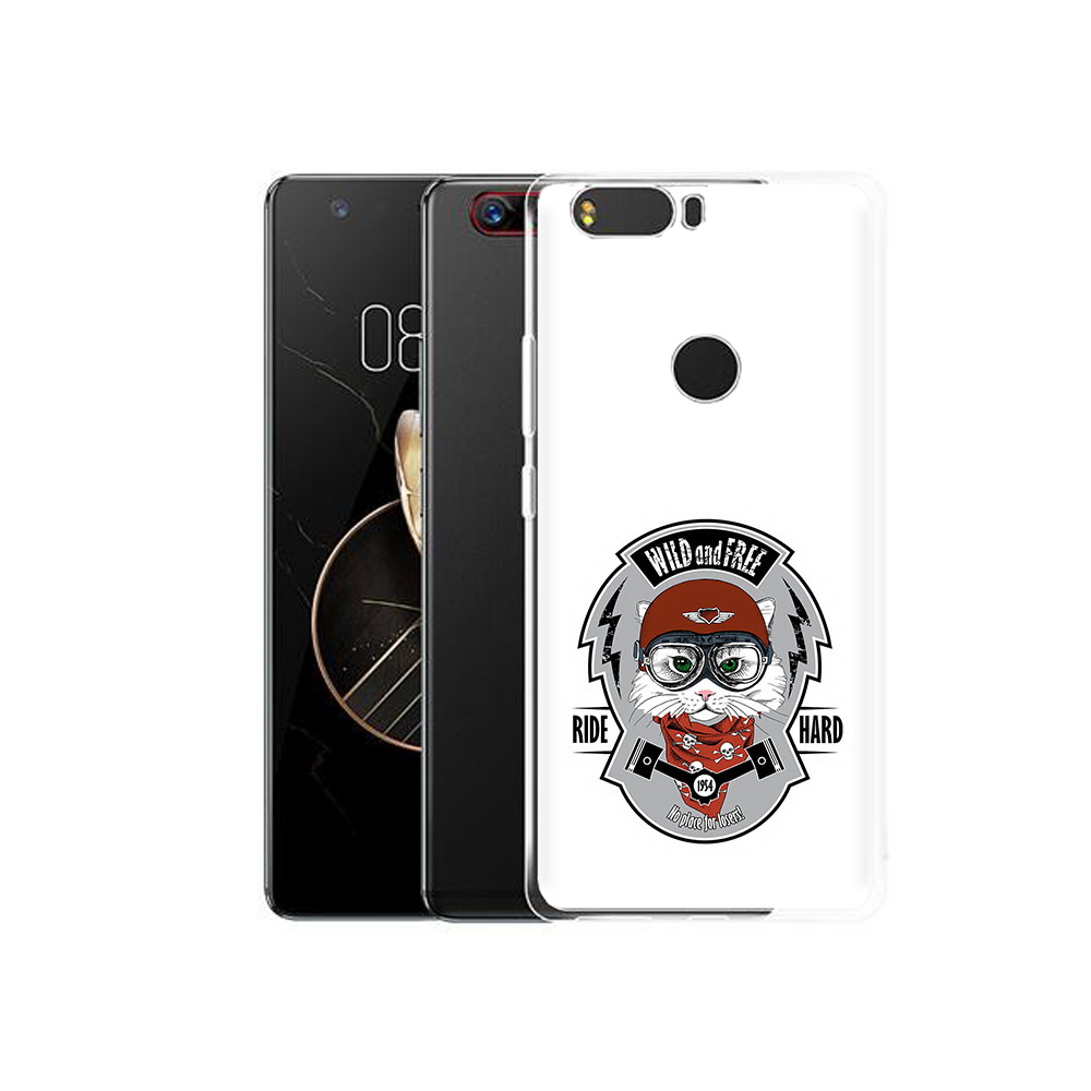 

Чехол MyPads Tocco для ZTE Nubia Z17 кошка в шлеме (PT75244.452.404), Прозрачный, Tocco