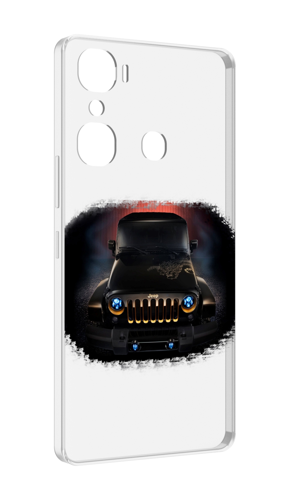 

Чехол Mypads Jeep 2 Для Infinix Hot 12 Pro, Прозрачный, Tocco