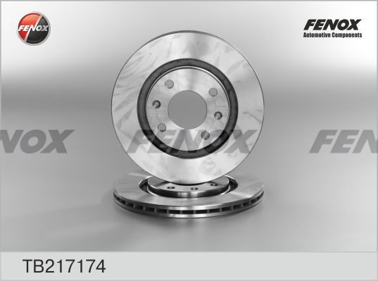 

Тормозной диск FENOX передний для Citroen Berlingo/Peugeot 206, Partner 96-08 TB217174