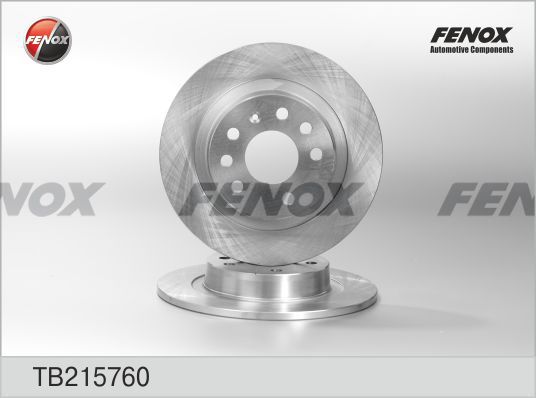 

Тормозной диск FENOX задний для Opel Astra H, Zafira B TB215760