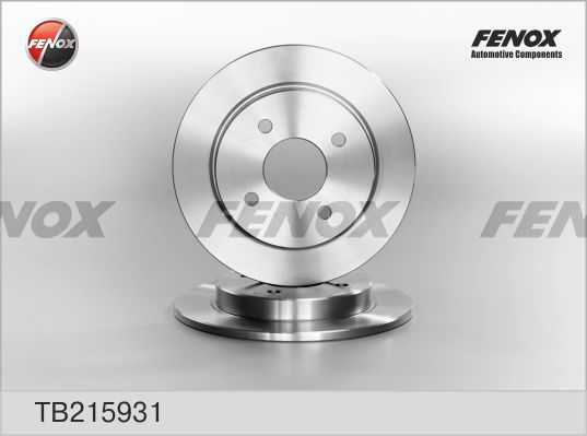 

Тормозной диск FENOX задний для Ford Focus 98-04, Sierra 82-93, Scorpio II 94-98 TB215931