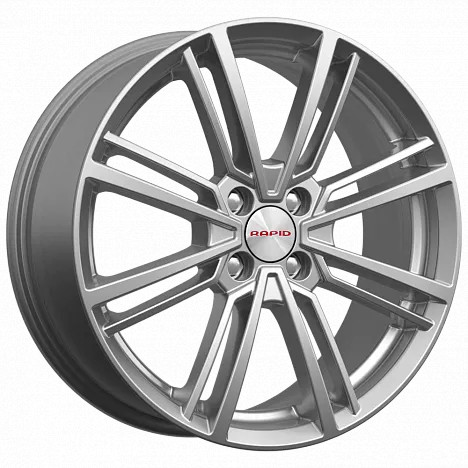 Колесный диск Rapid Эрфурт-оригинал 7x17/4x100 ET43 D60.1 дарк_платинум