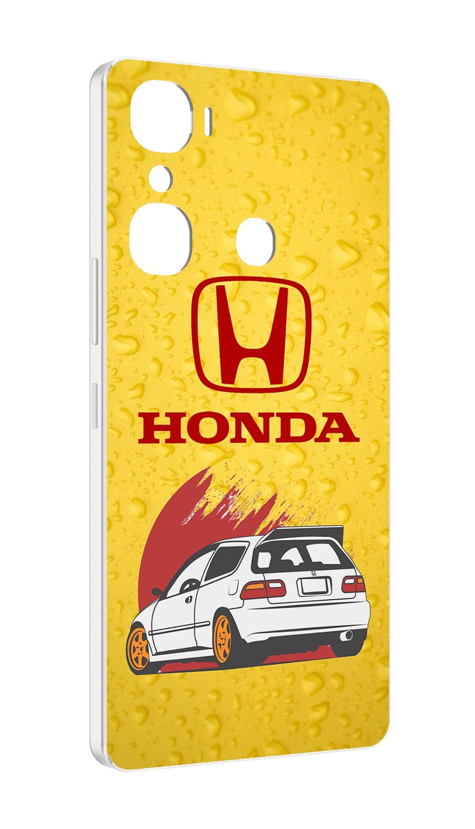 Чехол MyPads honda-motor для Infinix Hot 12 Pro