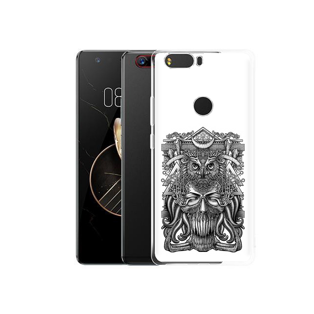 Чехол MyPads Tocco для ZTE Nubia Z17 зубастая сова (PT75244.452.369)