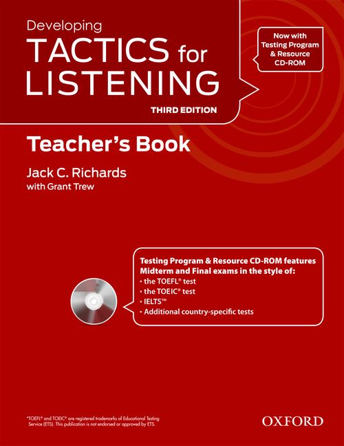

Книга Tactics for Listening Third Edition Developing Teachers Resource Pack