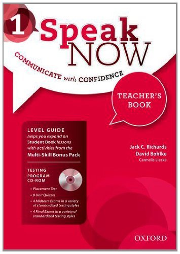 Книга Speak Now 1 Teacher's Book with Testing CD-ROM and Online Practice