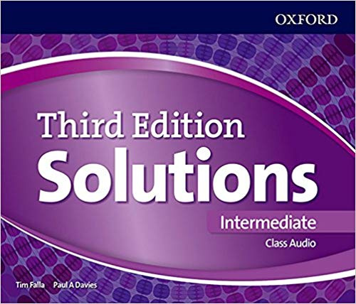 

Solutions Third Edition Intermediate Class Audio CDs
