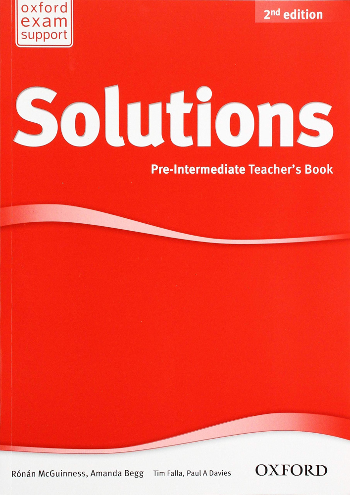 

Книга Solutions Second Edition Pre-intermediate Teacher's Book