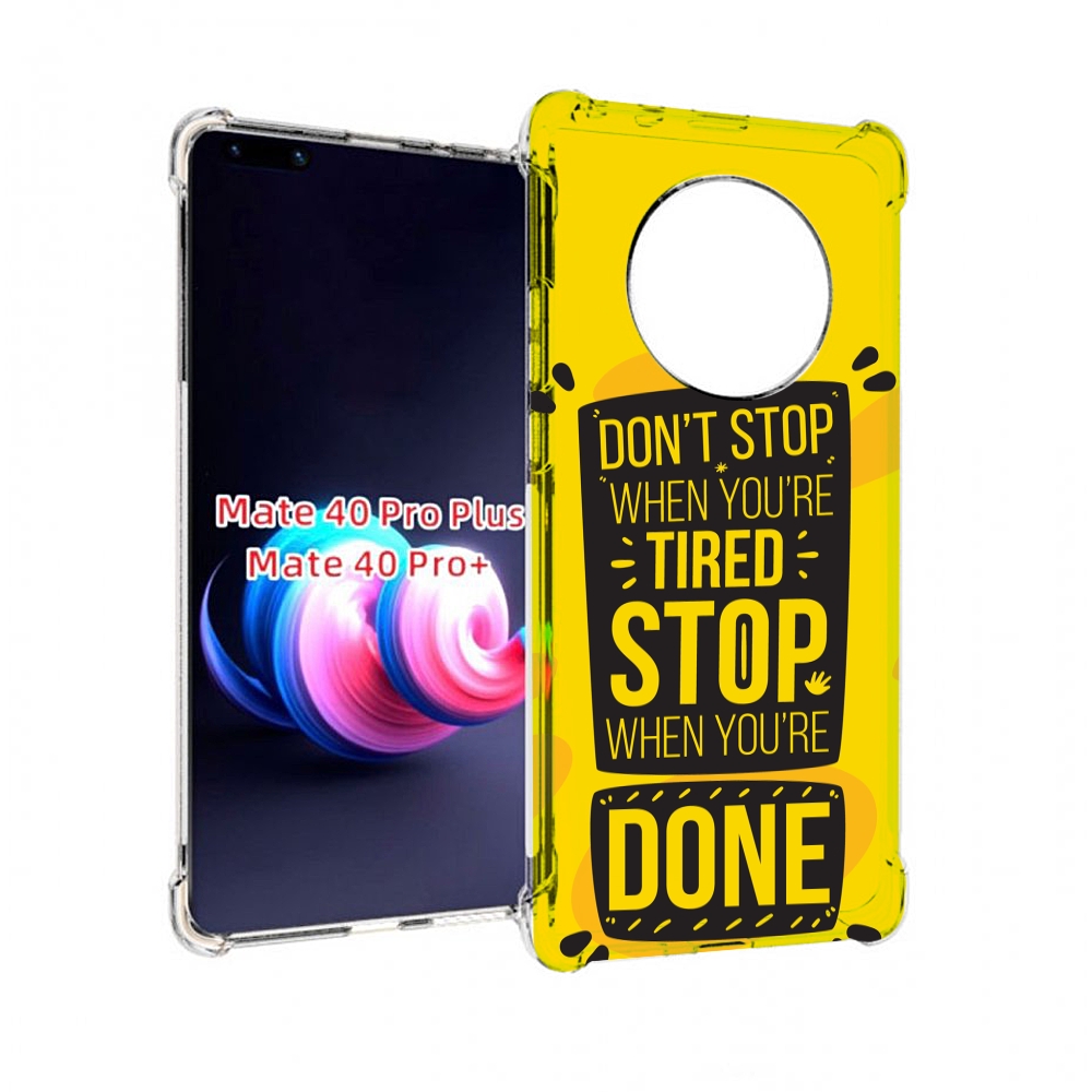 

Чехол MyPads Девушка-с-вином для Huawei Mate 40 Pro+ Plus, Прозрачный, Tocco