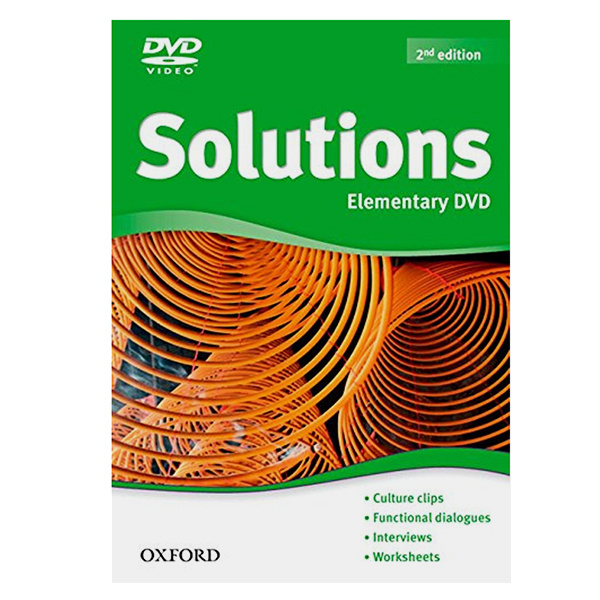 

Книга Solutions Second Edition Elementary DVD