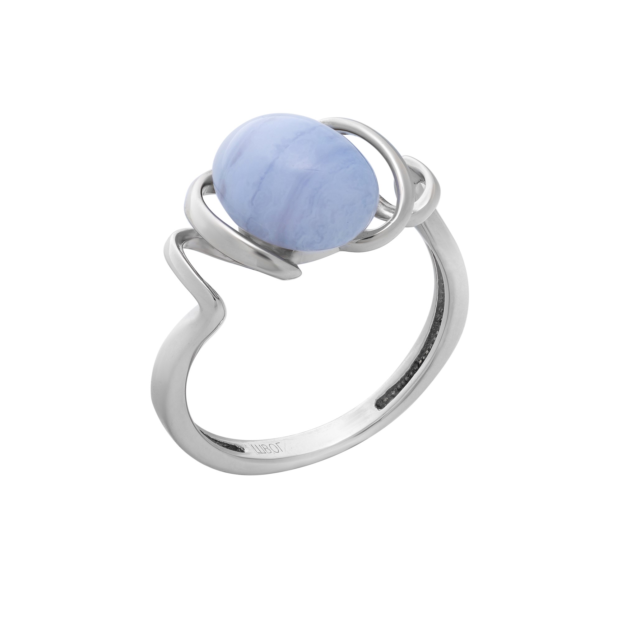 

Кольцо из серебра р.18 TOP CRYSTAL 41445408, халцедон, 41445408