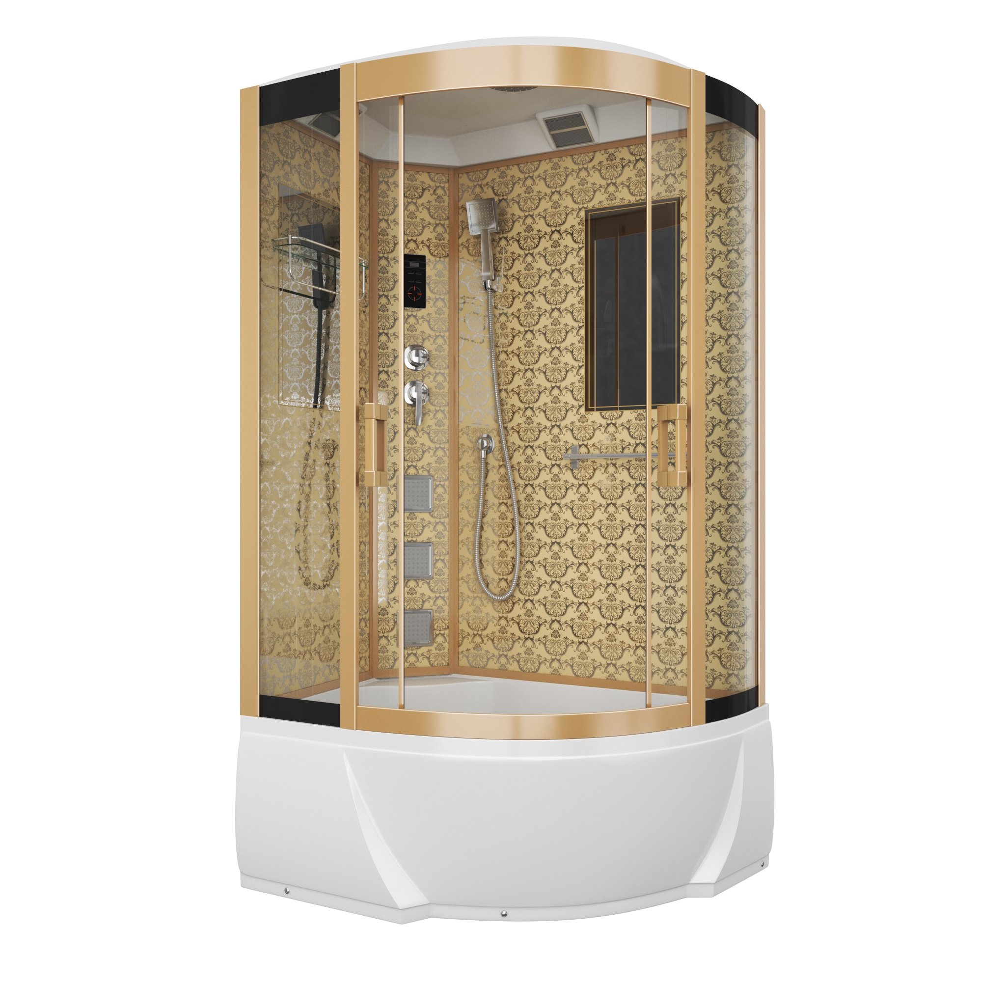 

Душевая кабина Niagara Lux 7712GL золото