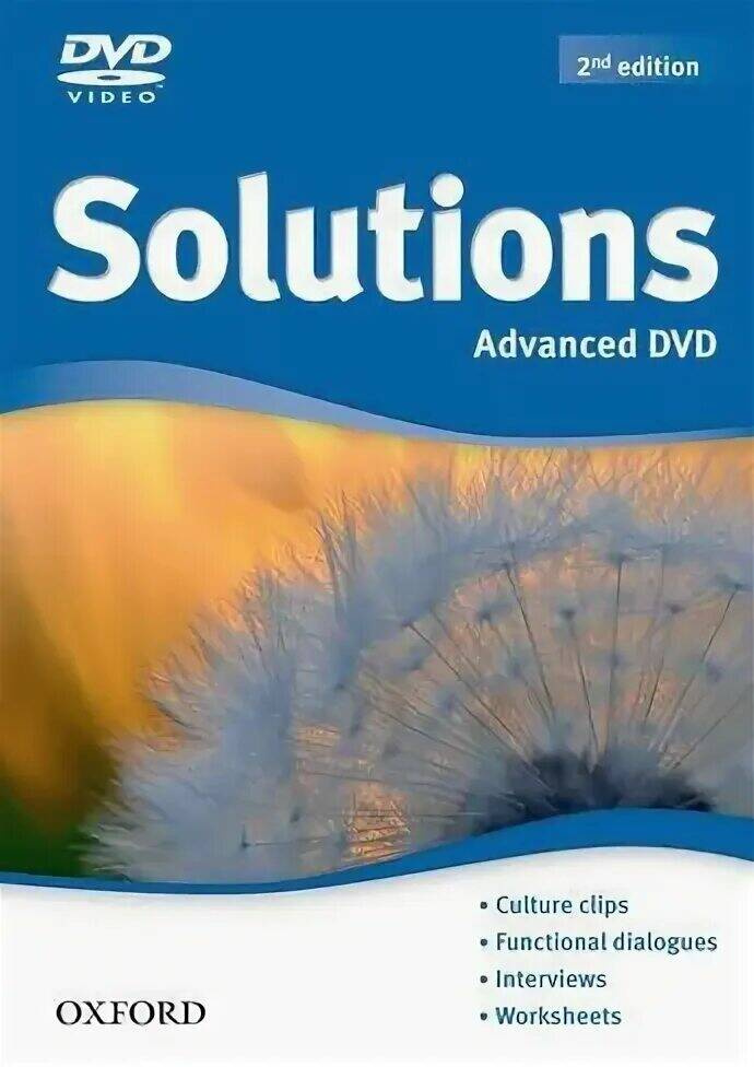 

Книга Solutions Second Edition Advanced DVD