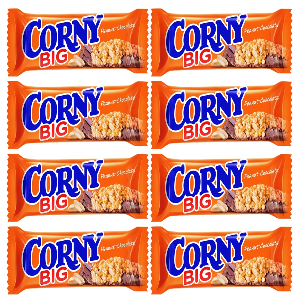 

Батончик злаковый Corny Big с молочным шоколадом и арахисом 50г - 8шт.