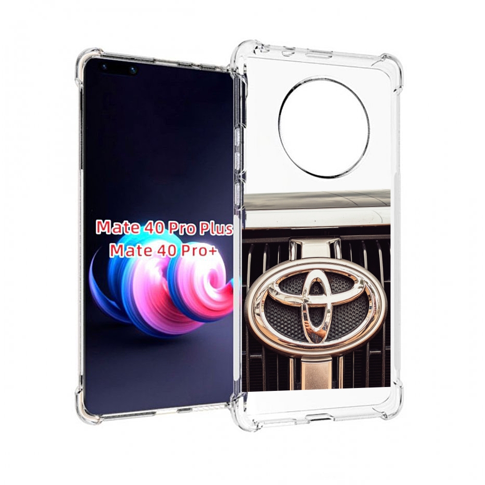 

Чехол MyPads toyota 3 для Huawei Mate 40 Pro+ Plus, Прозрачный, Tocco