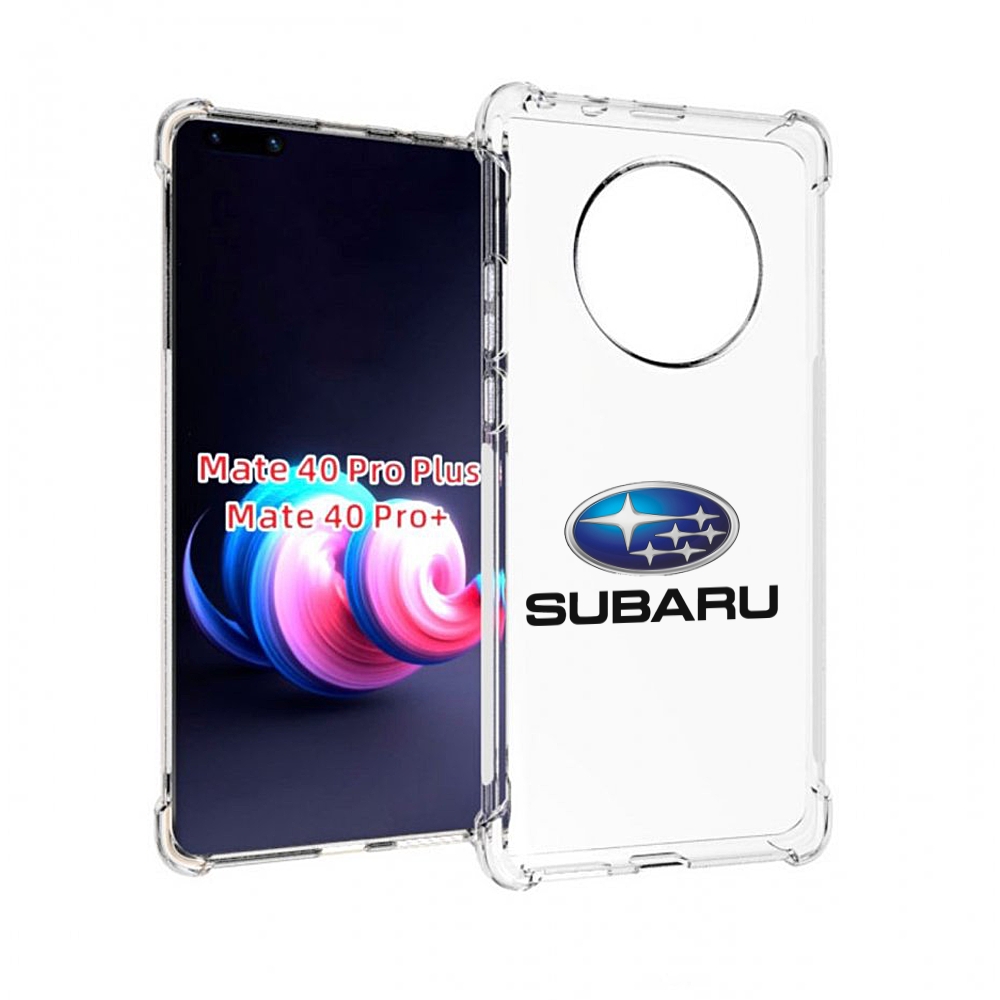 

Чехол MyPads subaru-4 мужской для Huawei Mate 40 Pro+ Plus, Прозрачный, Tocco