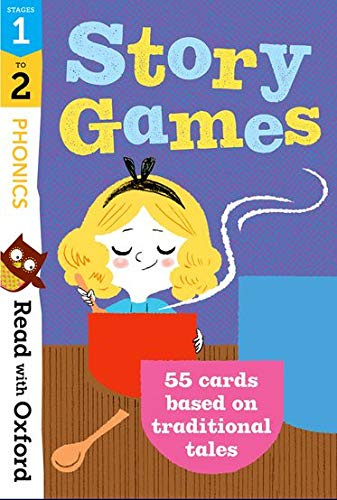 

Read with Oxford Stages 1-2 Phonics Story Games Flashcards