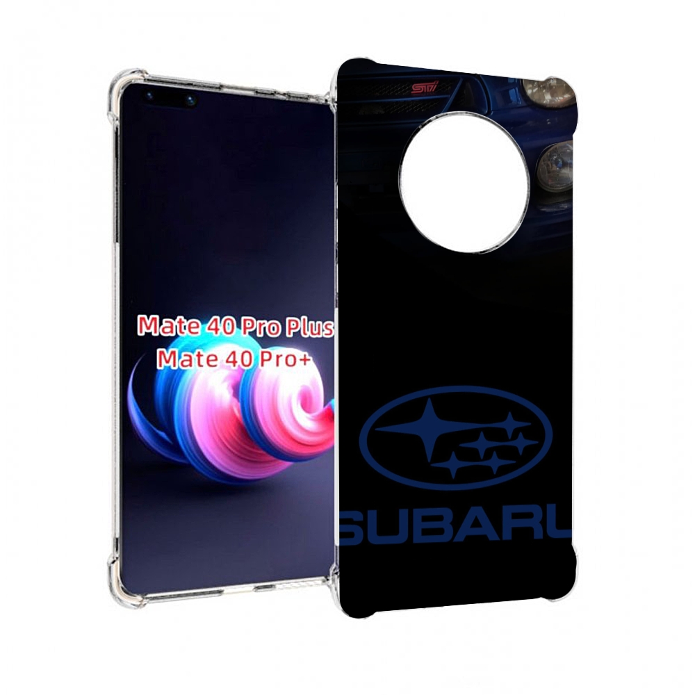 

Чехол MyPads subaru 3 для Huawei Mate 40 Pro+ Plus, Прозрачный, Tocco