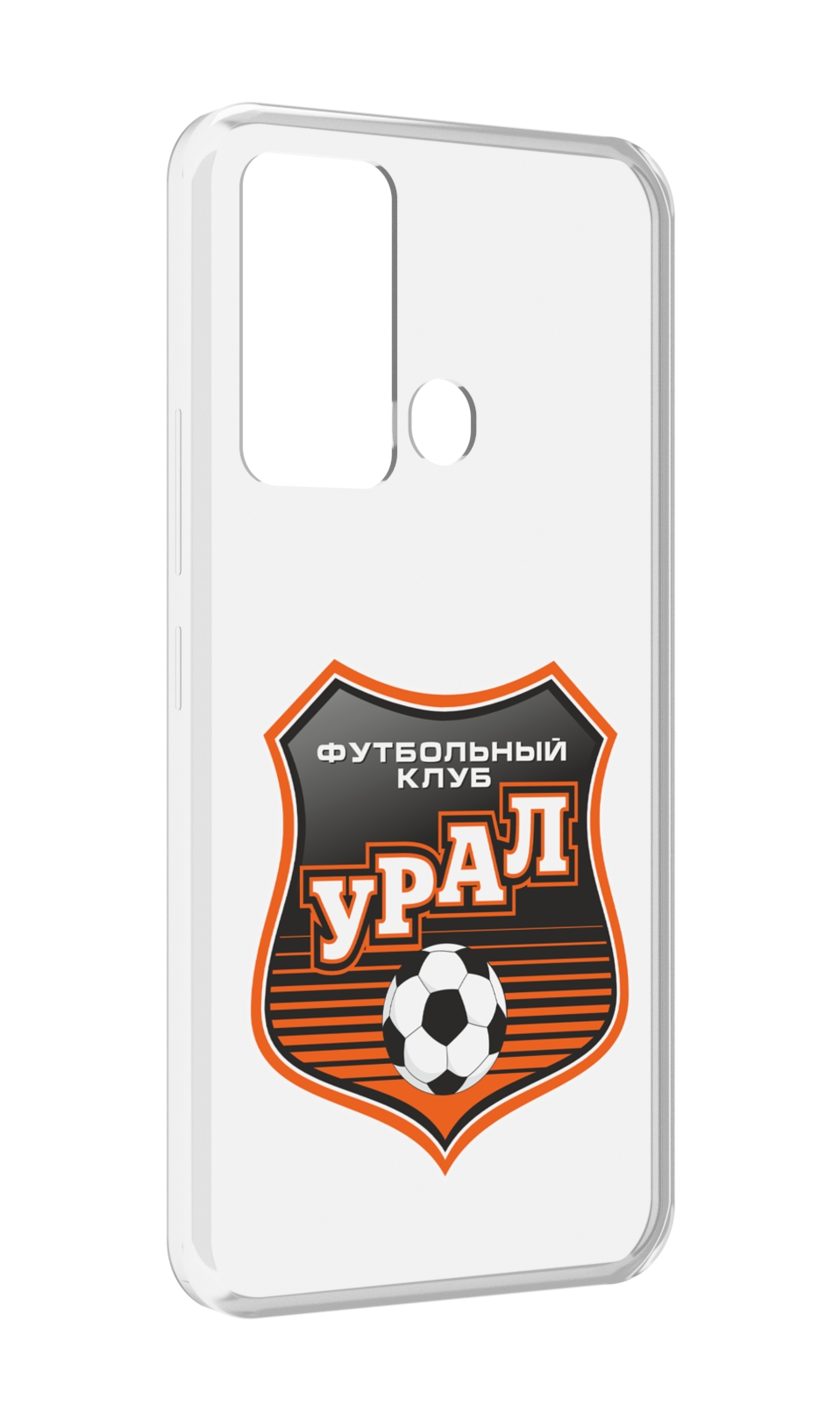 

Чехол MyPads фк урал мужской для ITEl Vision 3, Прозрачный, Tocco