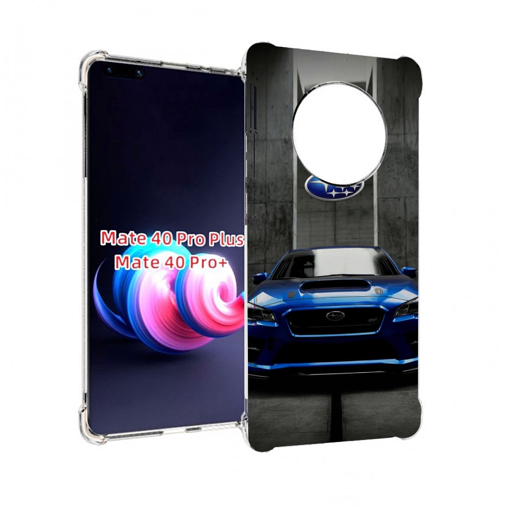 

Чехол MyPads subaru 1 мужской для Huawei Mate 40 Pro+ Plus, Прозрачный, Tocco