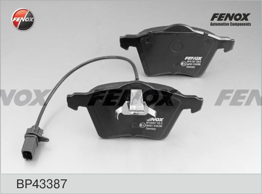 

Комплект тормозных колодк FENOX BP43387