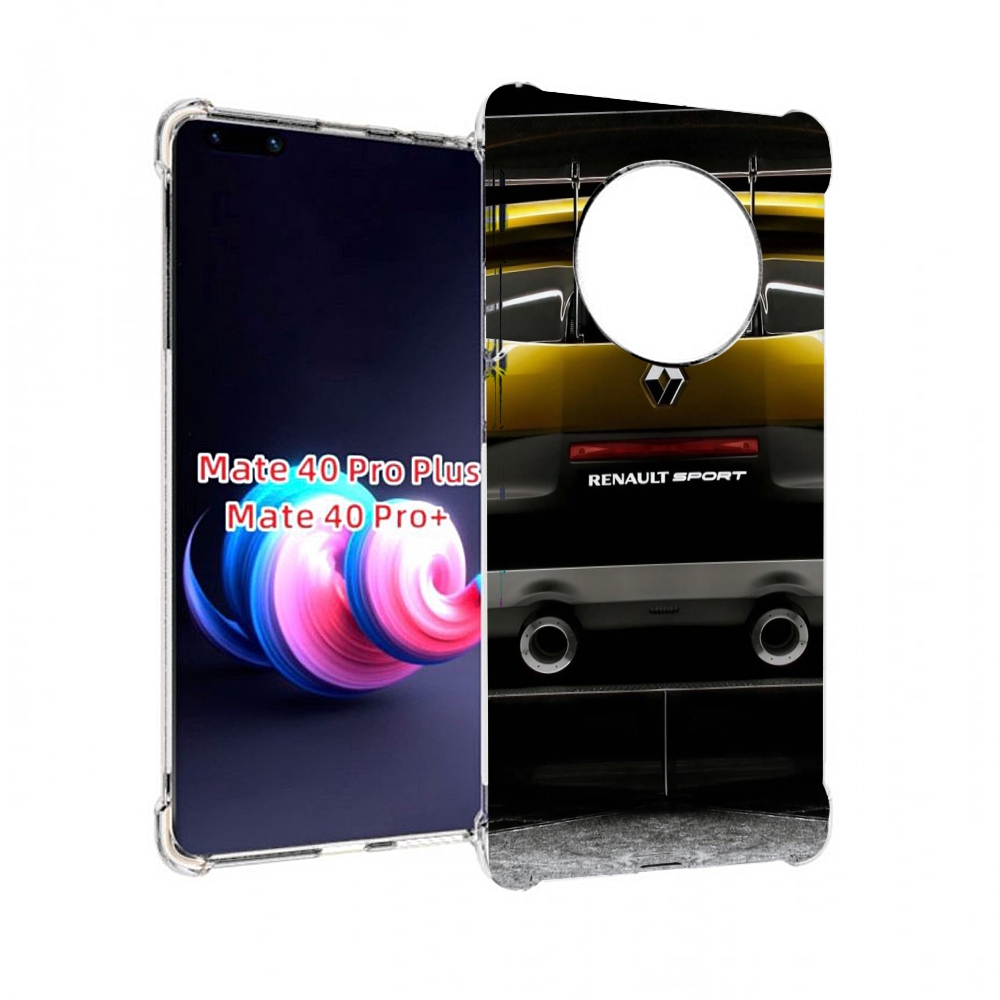 

Чехол MyPads renault-3 мужской для Huawei Mate 40 Pro+ Plus, Прозрачный, Tocco