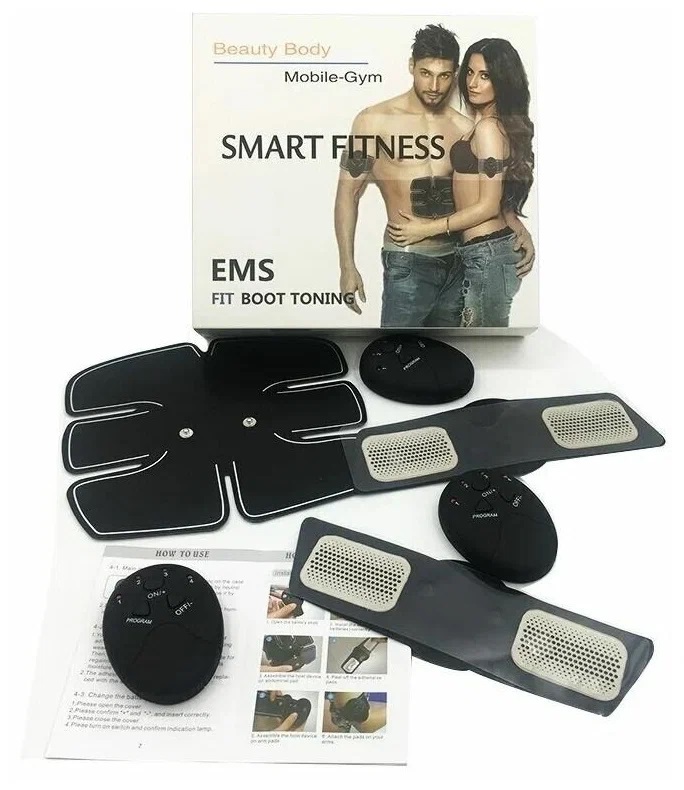 фото Миостимулятор массажер smart fitness ems fit boot toning the x shop