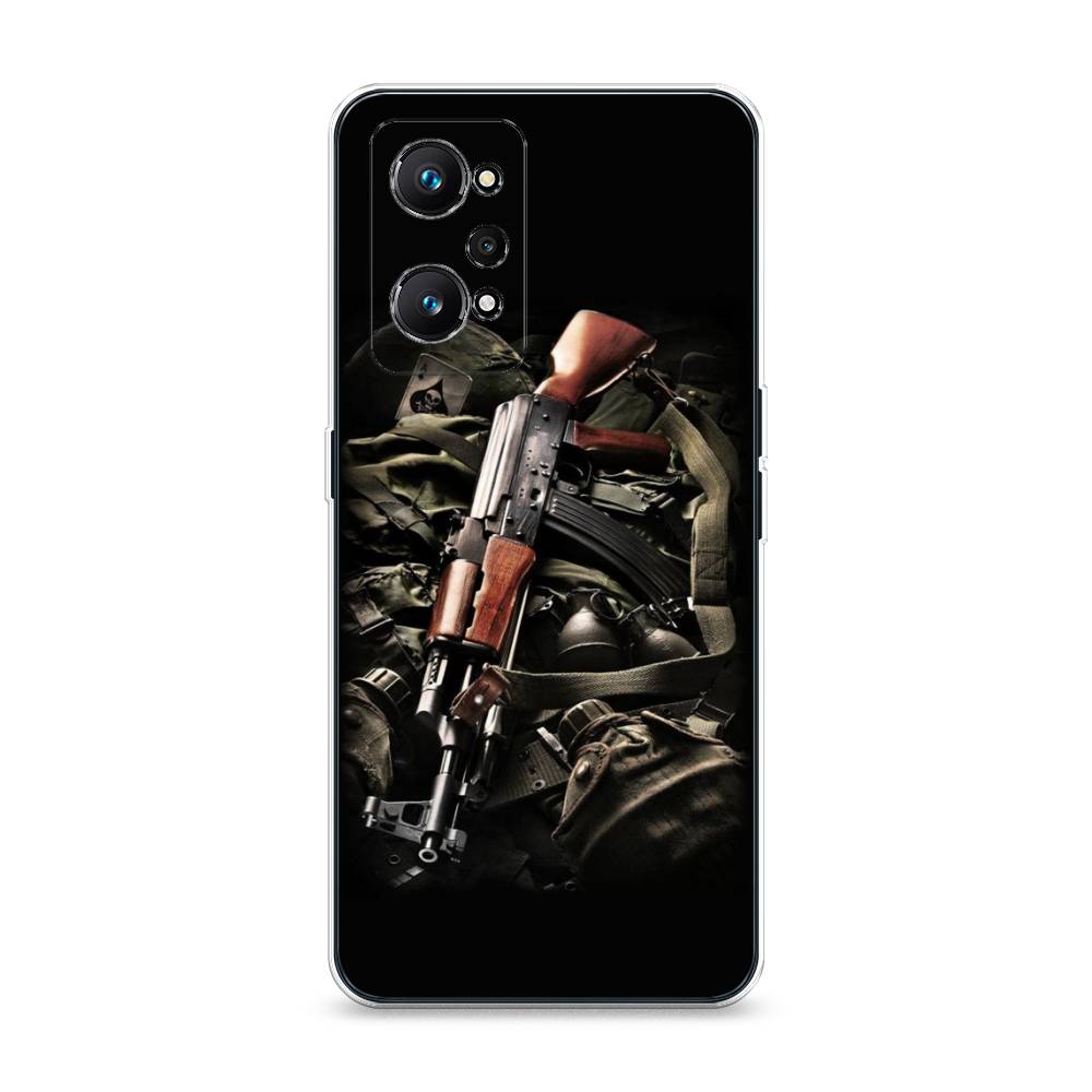 фото Силиконовый чехол "автомат" на realme gt neo 2 awog