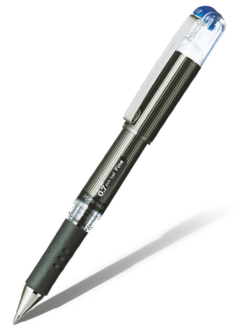 Ручка гелевая Pentel Hybrid Gel Grip Dx, синяя, 0,7 мм, 1 шт.