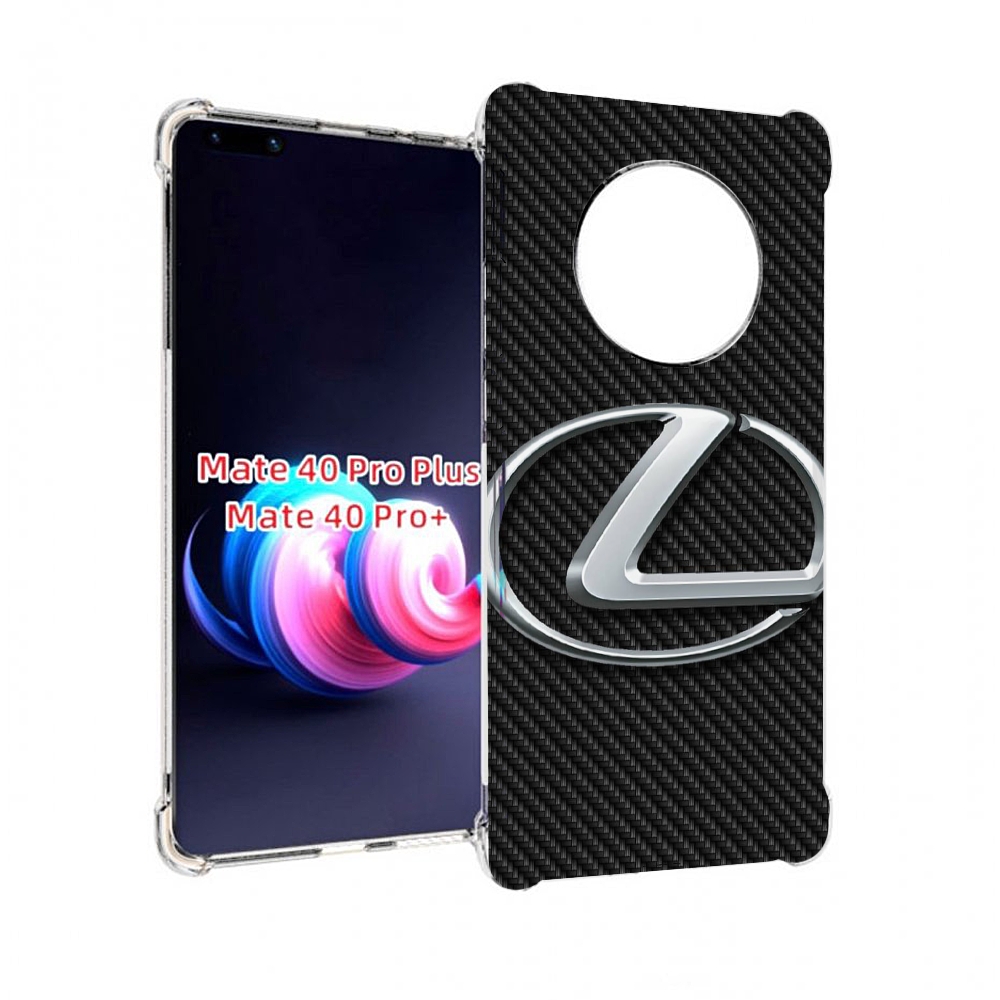 

Чехол MyPads lexus 3 для Huawei Mate 40 Pro+ Plus, Прозрачный, Tocco