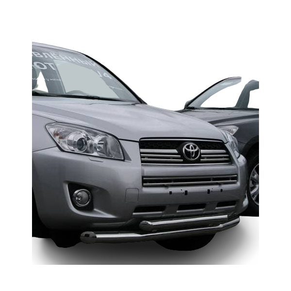 фото Защита переднего бампера d 76/60 (труба) двойная "toyota rav-4" 2009-pr souz-96