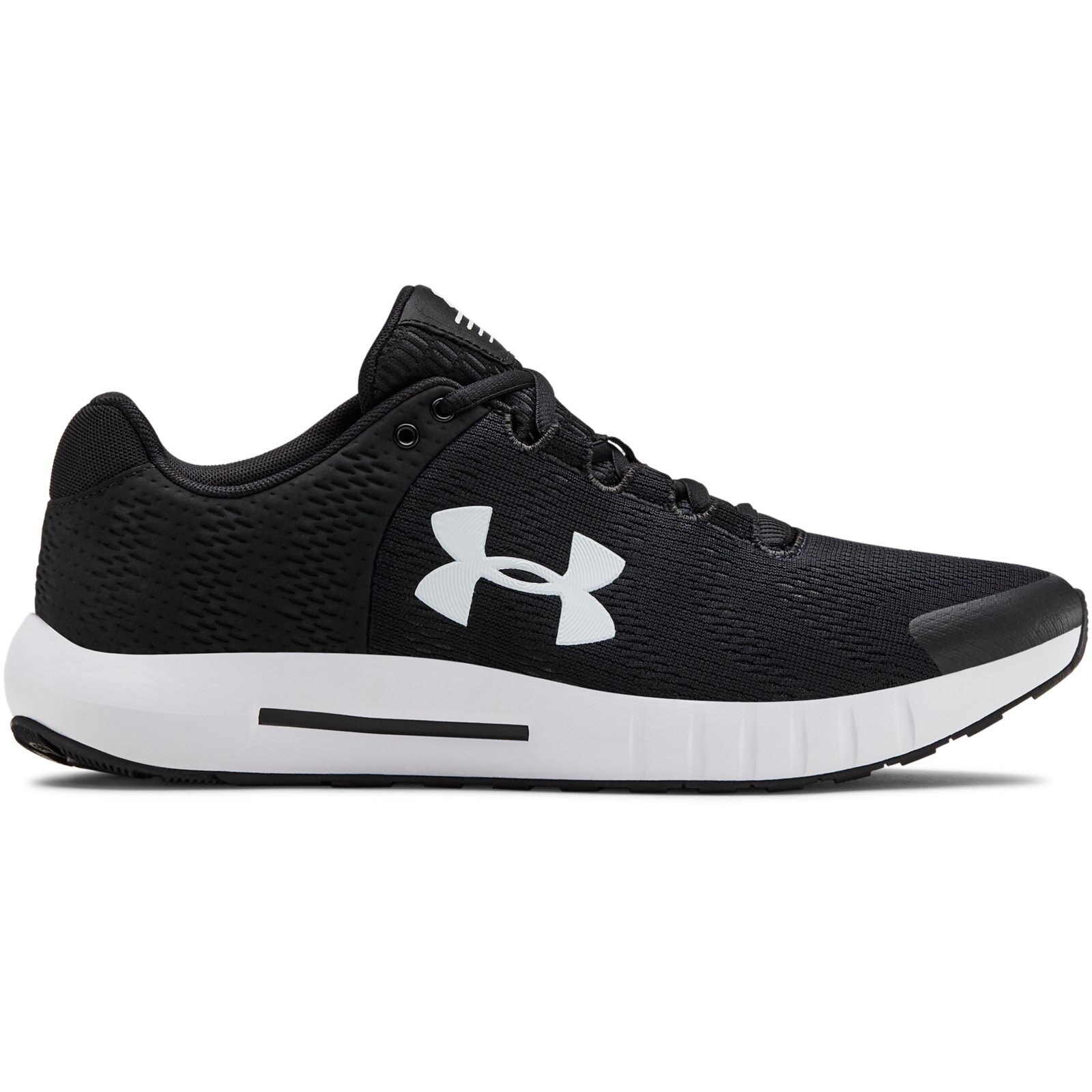 фото Кроссовки мужские under armour micro g pursuit bp черные 10 us