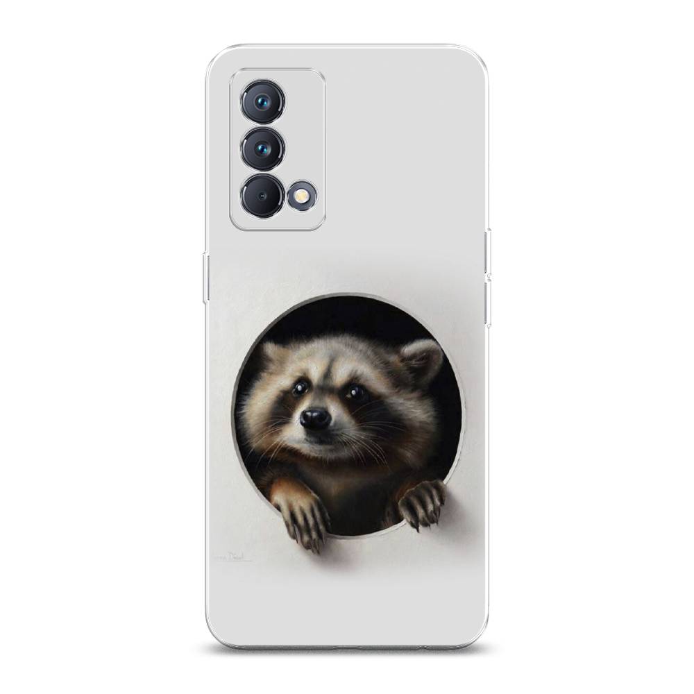 

Чехол Awog на Realme GT Master Edition "Любопытный енот", Разноцветный, 2510450-1