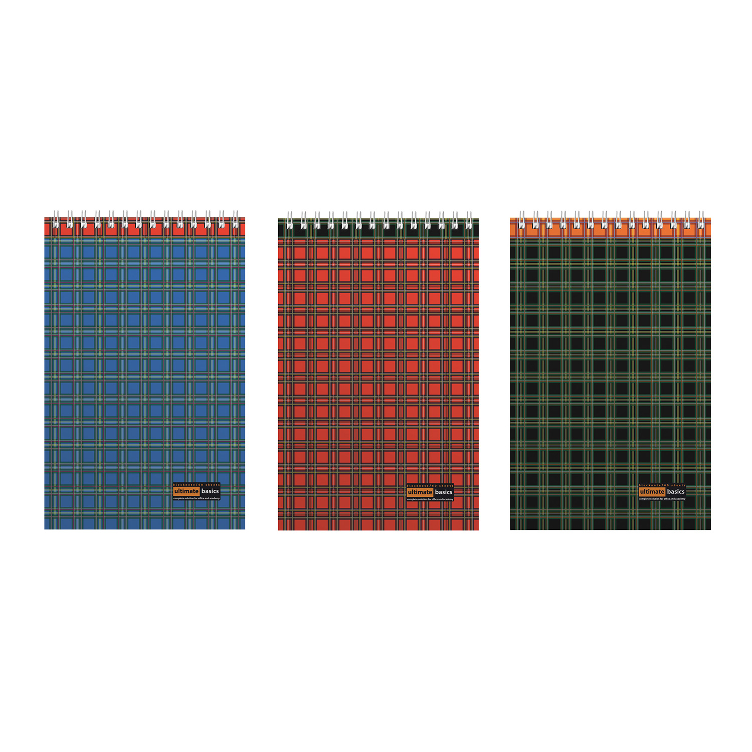 

Блокнот Альт А5 127 х 205мм ULTIMATE BASICS. ШОТЛАНДКА 60л 3-60-473 обложка в ассортименте