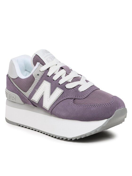 

Кроссовки женские New Balance WL574ZSP фиолетовые 39 EU, Фиолетовый, WL574ZSP