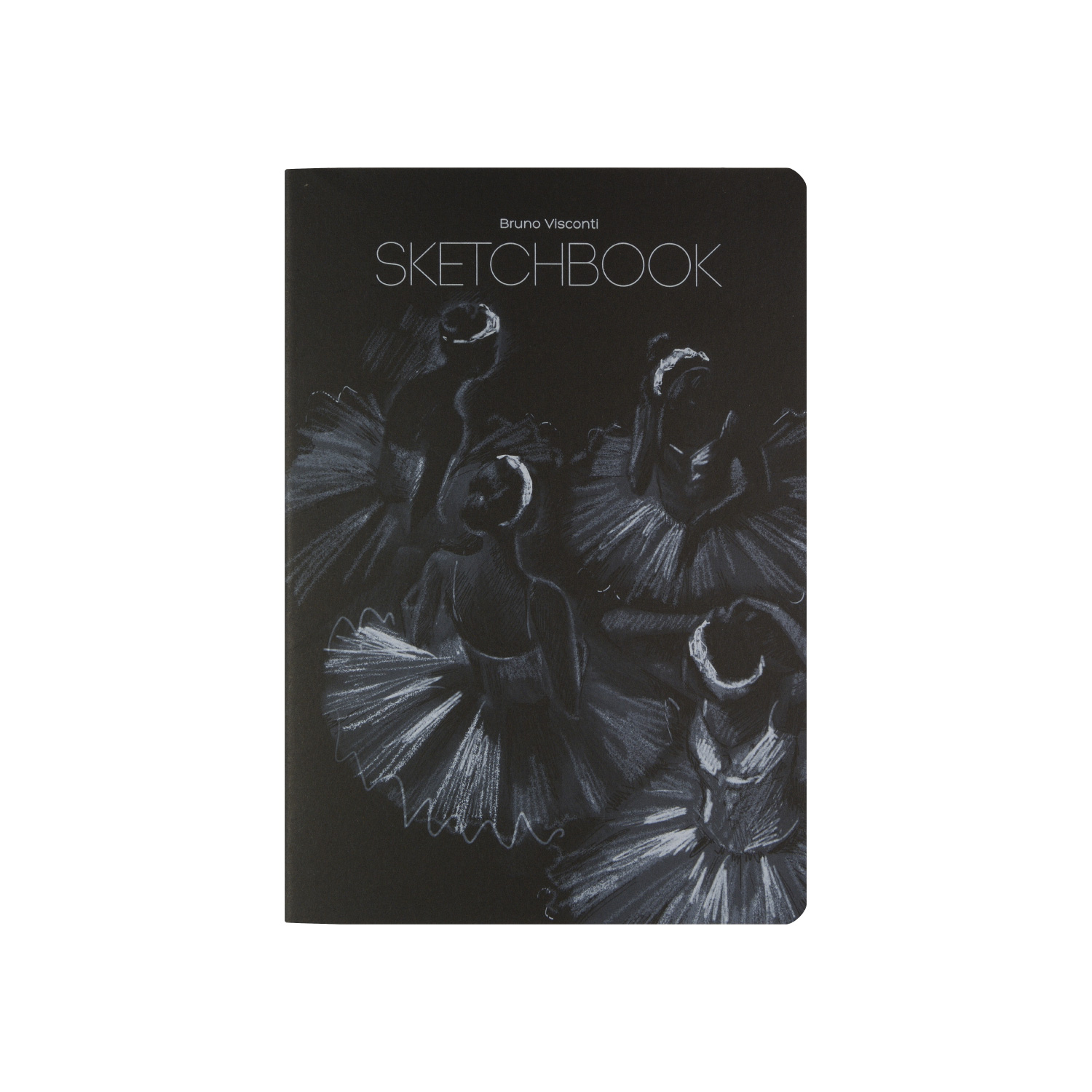 

SKETCHBOOK BrunoVisconti МИКС1 147х210мм 40л Черный 80г декоративная нить 3-580/01 в ассор