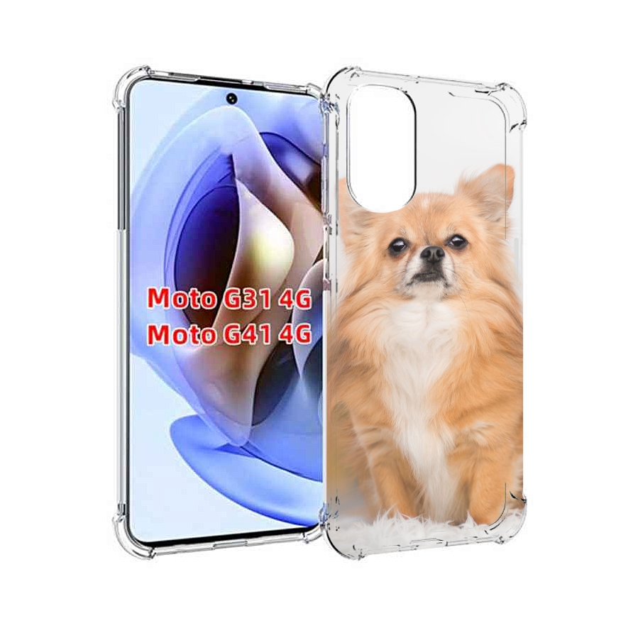 

Чехол MyPads чихуа хуа для Motorola Moto G31 4G / G41 4G, Прозрачный, Tocco