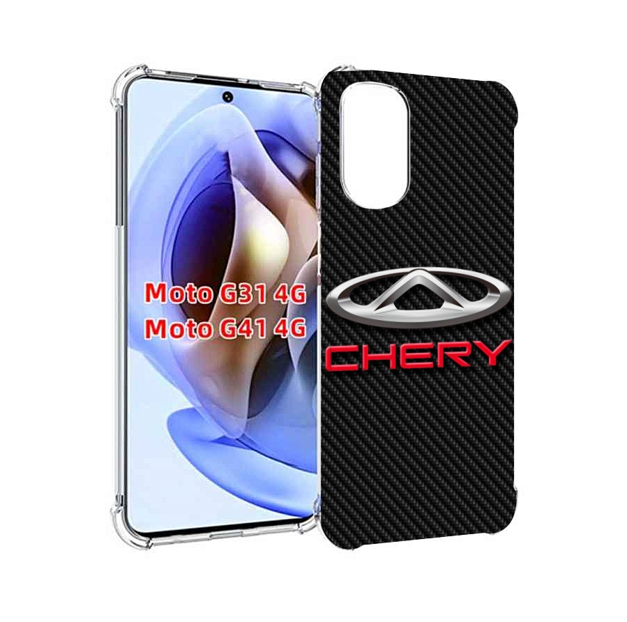 

Чехол Mypads Chery 2 Для Motorola Moto G31 4G/G41 4G, Прозрачный, Tocco