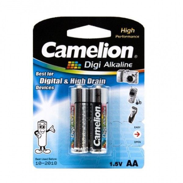 фото Батарейка camelionaaa digi alkaline lr03-bp2dg (2 штуки)