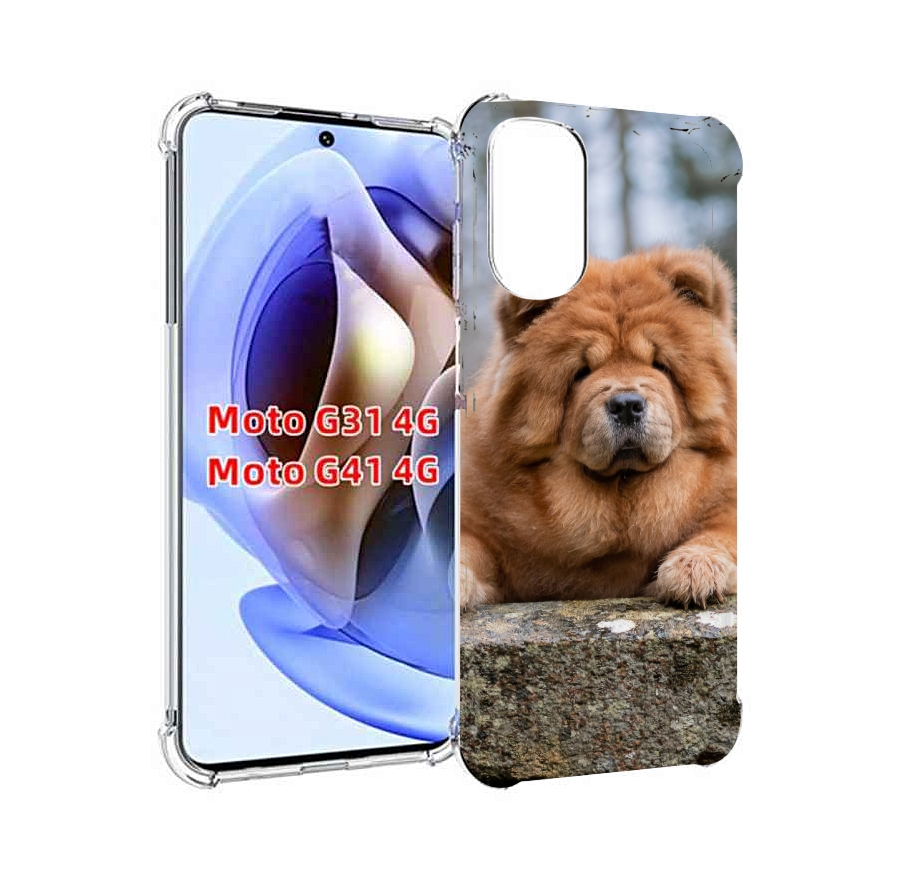 

Чехол MyPads чау чау для Motorola Moto G31 4G / G41 4G, Прозрачный, Tocco